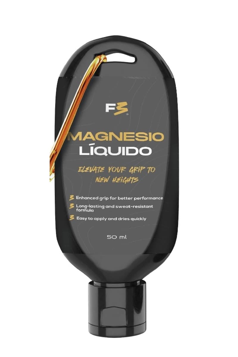 Bote de magnesio líquido F3RALS 50 ml con mosquetón