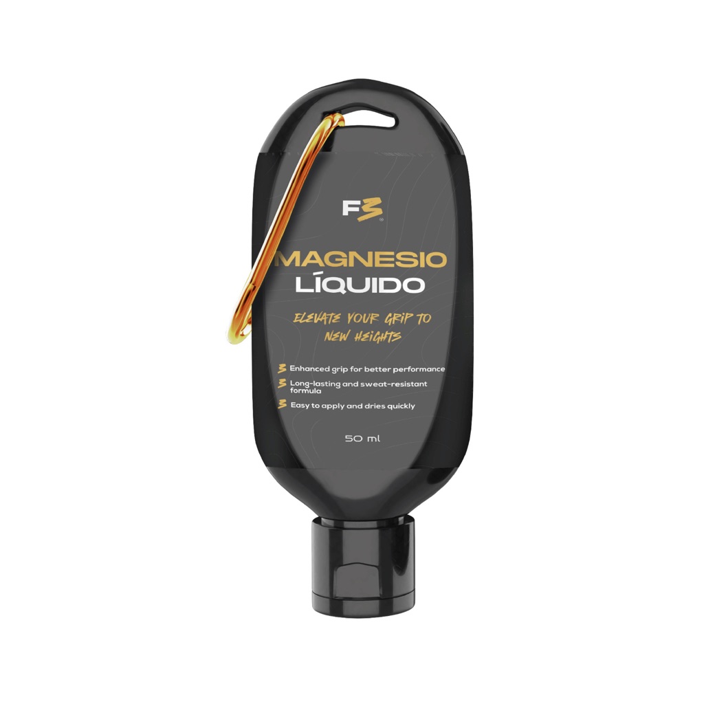 Bote de magnesio líquido F3RALS 50 ml con mosquetón